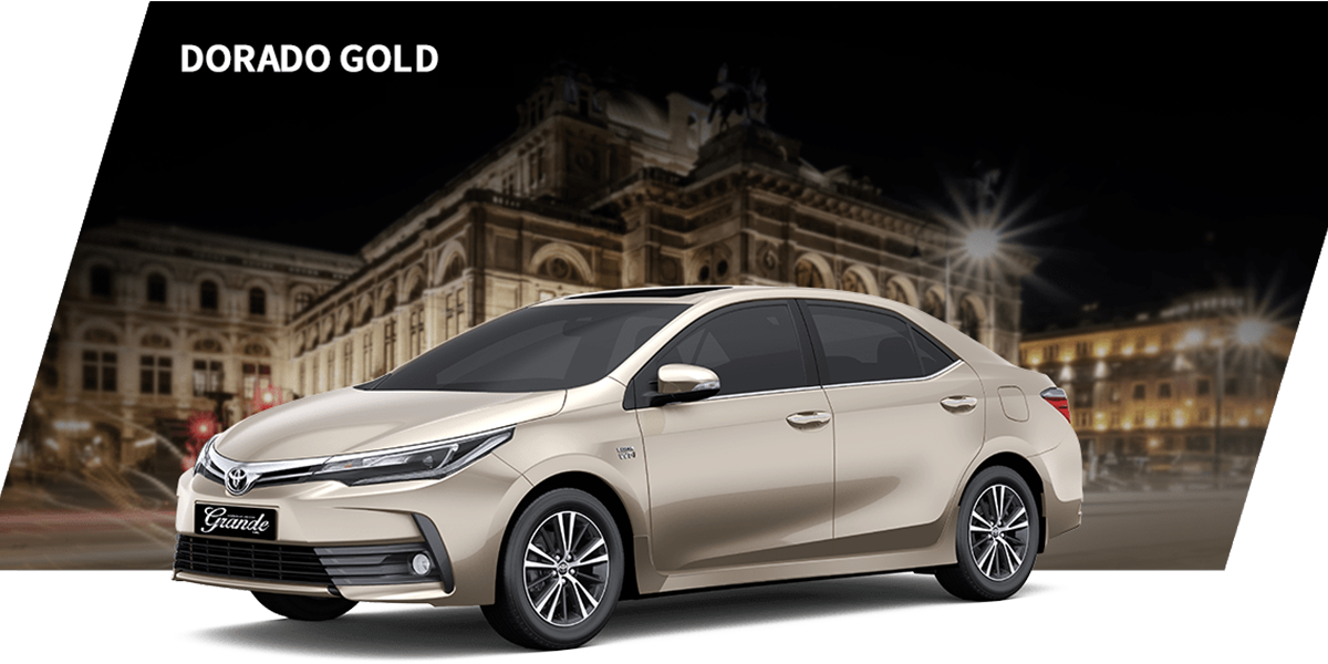 Corolla Altis X 1.8 Colors